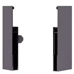 Godrej Metal & Glass Front Fascia Clip Slim Ergo Anthracite 100 mm (4 inch), 8068-picture-34