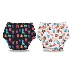 Chinmay Kids Baby Swim Diaper Waterproof Reusable Leakproof Adjustable Infant Pool Pant Boys And Girls Swim Diaper- Black White-28