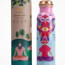 Sarveda Pink Noble Light 500 ml Copper Bottle-picture-14