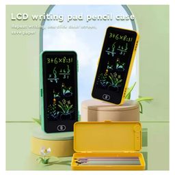 Baby Miniature LCD Drawing Pen Case Box For Kids Portable Magic Pencil Case with Lcd Writing Tablet Educational Drawing Case (Pack of 1 Color May Vary)-image-62