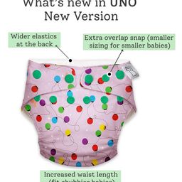 SuperBottoms Reusable Free Size Cloth Diaper Set of 2 with XtraHydrating Wipes (Print May Vary) image 2