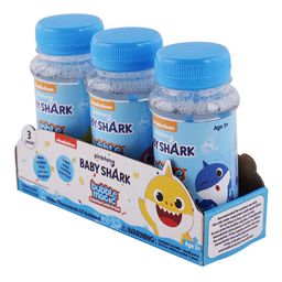 Bubble Magic Baby Shark Pack of 3 Solution With Wand - 118 ml Each image 4