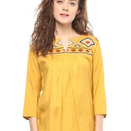 DressBerry Geometric Print Top-picture-23