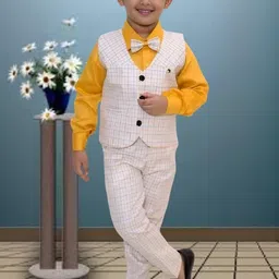 Go Berry Boys Yellow Clothing Set-picture-3
