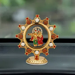 INTERNATIONAL GIFT Gold-Toned Religious Idol Showpiece-22