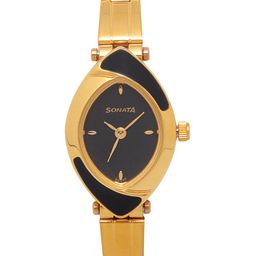 Sonata Women Black Analogue Watch NK8069YM04-picture-25
