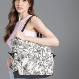 Mast & Harbour Floral Shopper Tote Bag-image-16