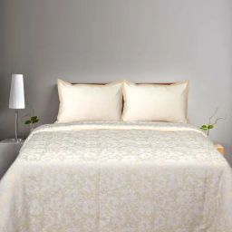 Saral Home Mauve Cotton 224 TC 300 GSM Queen Size Bedsheet With 2 Pillow Covers-14