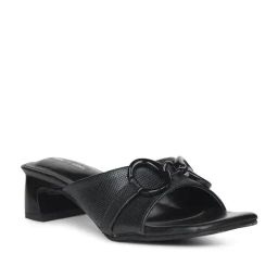 Bata Women's Black Casual Sandals-image-50