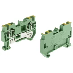 RS PRO Feed Through Terminal Block Green & Yellow 4 mm², 9131267-picture-34