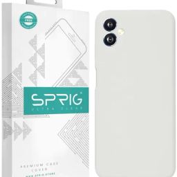 Sprig Liquid Silicone Back Cover for SAMSUNG Galaxy F14 5G (White)-image-71