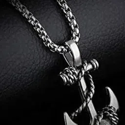 STYLEKRAFT Unisex Silver Pendant-48
