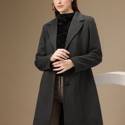 Chemistry Notched Lapel Collar Overcoat-picture-11