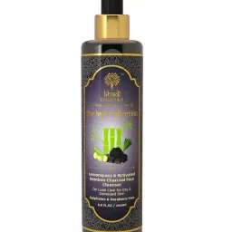 Khadi Essentials Emongrass & Activated Charcoal Face Cleanser - 200 ml-4