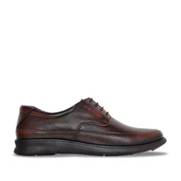 Allen Cooper Men's Brown Derby Shoes-image-96