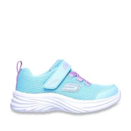 Skechers Girls DREAMY DANCER-MISS MINIMALIST Aqua Purple Casual Shoes-image-0