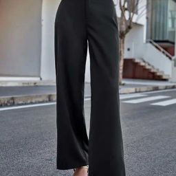 Broadstar Black High Rise Pants-image-48