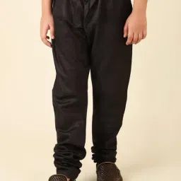 Fabindia Kids Black Solid Churidar-picture-43