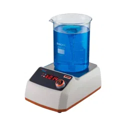Borosil Laboratory Stirrer Digital LED Display 2 L max. Capacity and 300 W Power Consumption, HLS200P image 3
