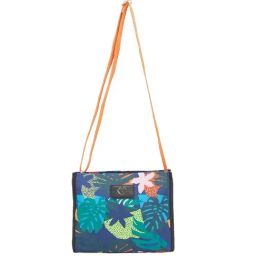 Caprese Octavia Indigo Canvas Printed Sling Handbag-image-57