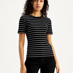 Levi's Black Striped Top-image-40