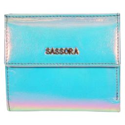 Sassora Multi Premium Patent Leather Small RFID Card Pouch Wallet-31