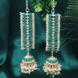 I Jewels Contemporary Jhumkas Earrings-39