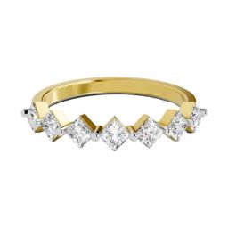 Sparkles 14k (585) Yellow Gold Lab Grown Diamond Rings-image-54