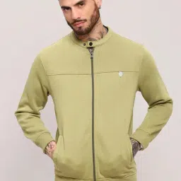 showoffff Showoff Green Cotton Slim FitSweatshirt-picture-20