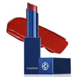 CHAMBOR Plumping Shine Lipstick 305 Rajasthan Rouge - 3 gm-image-28