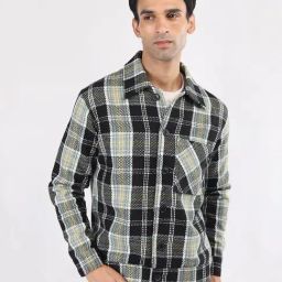 Chkokko Multi Relaxed Fit Checked Shackets-image-84