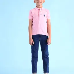 U.S. Polo Assn. Boys Pink Cotton Polos-picture-17