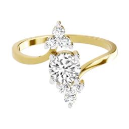 Sparkles 14k (585) Yellow Gold Lab Grown Diamond Rings-image-37