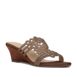 Marie Claire by Bata Women's Brown Casual Wedges-picture-4