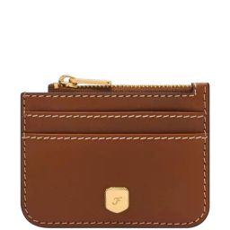 Fossil Lennox Brown Solid Wallet for Women-picture-21