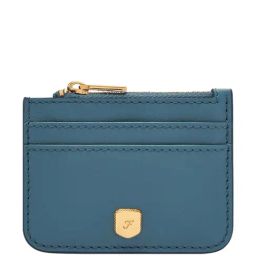 Fossil Lennox Blue Solid Wallet for Women-picture-35