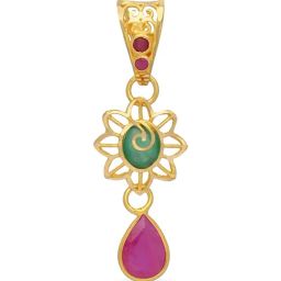 Malabar Gold and Diamonds 22k BIS Hallmark Yellow Gold Pendant for Women-picture-7