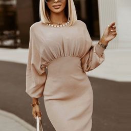 StyleCast Women Bell Sleeve Sheath Dress-image-96