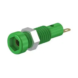 Staubli SOCKET, 2MM, PANEL, GREEN, PK10, 23.0050-25 (Pack of 10)-image-74