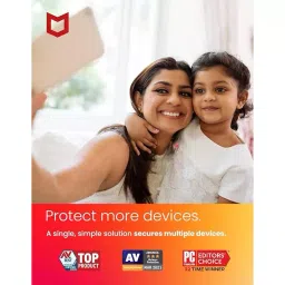 McAfee Total Potection Antivirus Use for 3 PC 1 Year Validity image 5