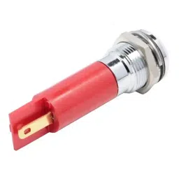 RS PRO Red Panel Mount Indicator, Mounting Hole Size 12 mm, Termination Type Solder Tab, IP Rating IP67, Model No 208611 image 3