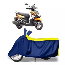 Auto Pearl Two Wheeler Cover for Yamaha Ray ZR - Yellow, Blue-image-96