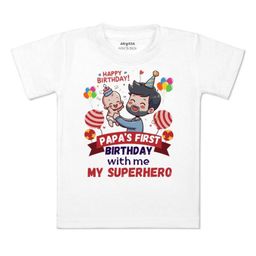 Arvesa Kids Printed Applique T-shirt-45