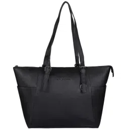 Giordano Value Line Black Solid Medium Tote Handbag-picture-44