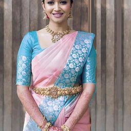 Aldwych Ethnic Motifs Zari Silk Blend Banarasi Saree-image-69
