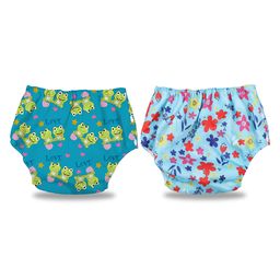 Chinmay Kids Baby Swim Diaper Waterproof Reusable Leakproof Adjustable Infant Pool Pant Boys And Girls Swim Diaper- Green Blue-image-96