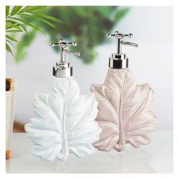 Kookee Ceramic Soap Dispenser handwash Pump for Bathroom, Set of 2, Blue (10945)-400 ml-58