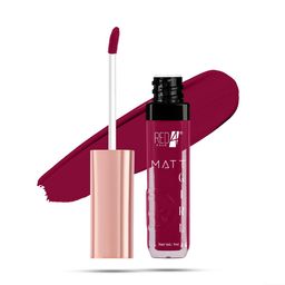RED 4 Matt Girl Long Lasting Liquid Lipstick - 7 ml - Shade - 138-40