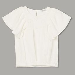 Fame Forever by Lifestyle Flutter Sleeve Cotton Top-image-101