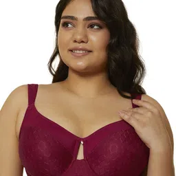 Triumph Women Plus Size Full Coverage Non Padded Minimizer Bra-27